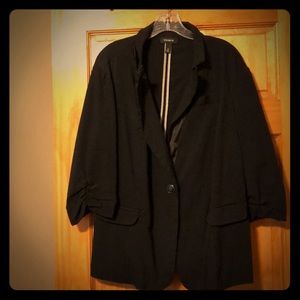 Torrid Black Blazer